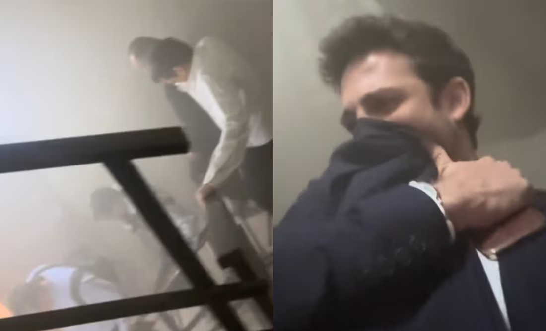 Lambda García vive una angustiosa experiencia tras incendio en la locación donde grababa