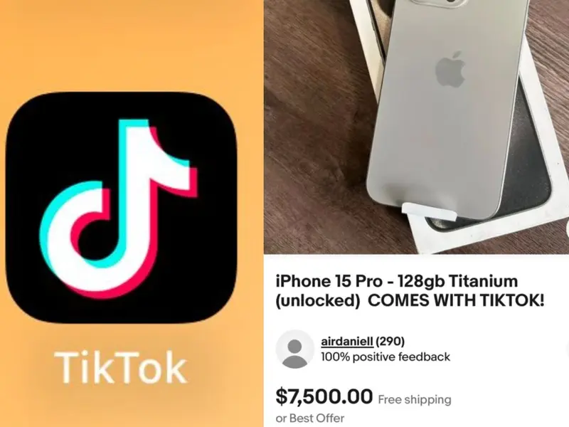 iPhones vendidos por 1 millón de dólares en eBay durante la prohibición de TikTok
