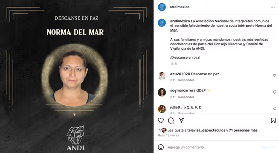 Muere querida actriz de ‘La Rosa de Guadalupe’ y ‘La Desalmada’: así dan a conocer su fallecimiento