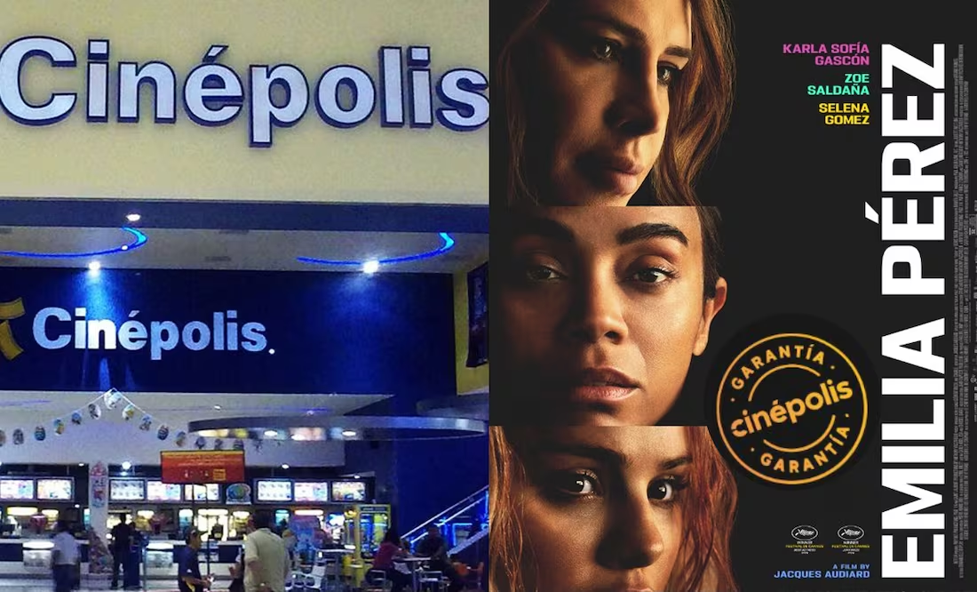 ¿Qué es la garantía Cinépolis?; usuario pide reembolso tras ver “Emilia Pérez» y esto contestó el cine