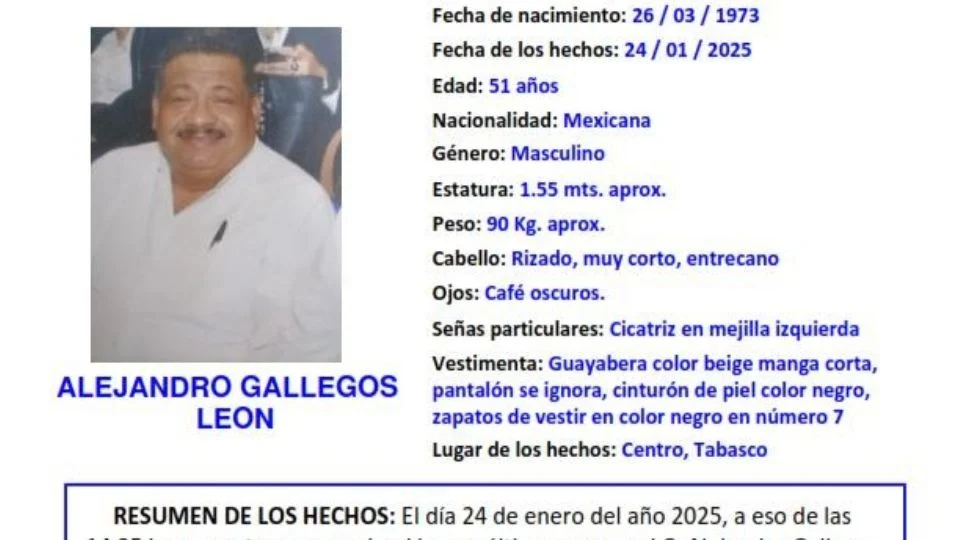 Asesinan en Tabasco al periodista Alejandro Gallegos, catedrático y director de «La voz del pueblo»