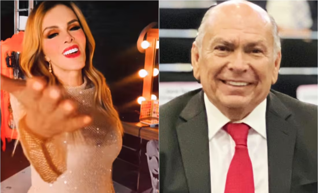 Papá de Checo Pérez confirma que está saliendo con Lucía Méndez, pero todavía no son novios: «me encanta, la verdad»
