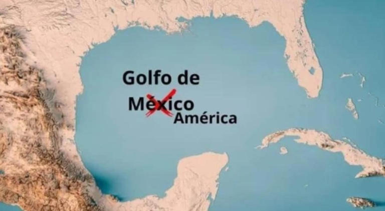 Google cambia nombre de “Golfo de México” a “Golfo de América” en Maps