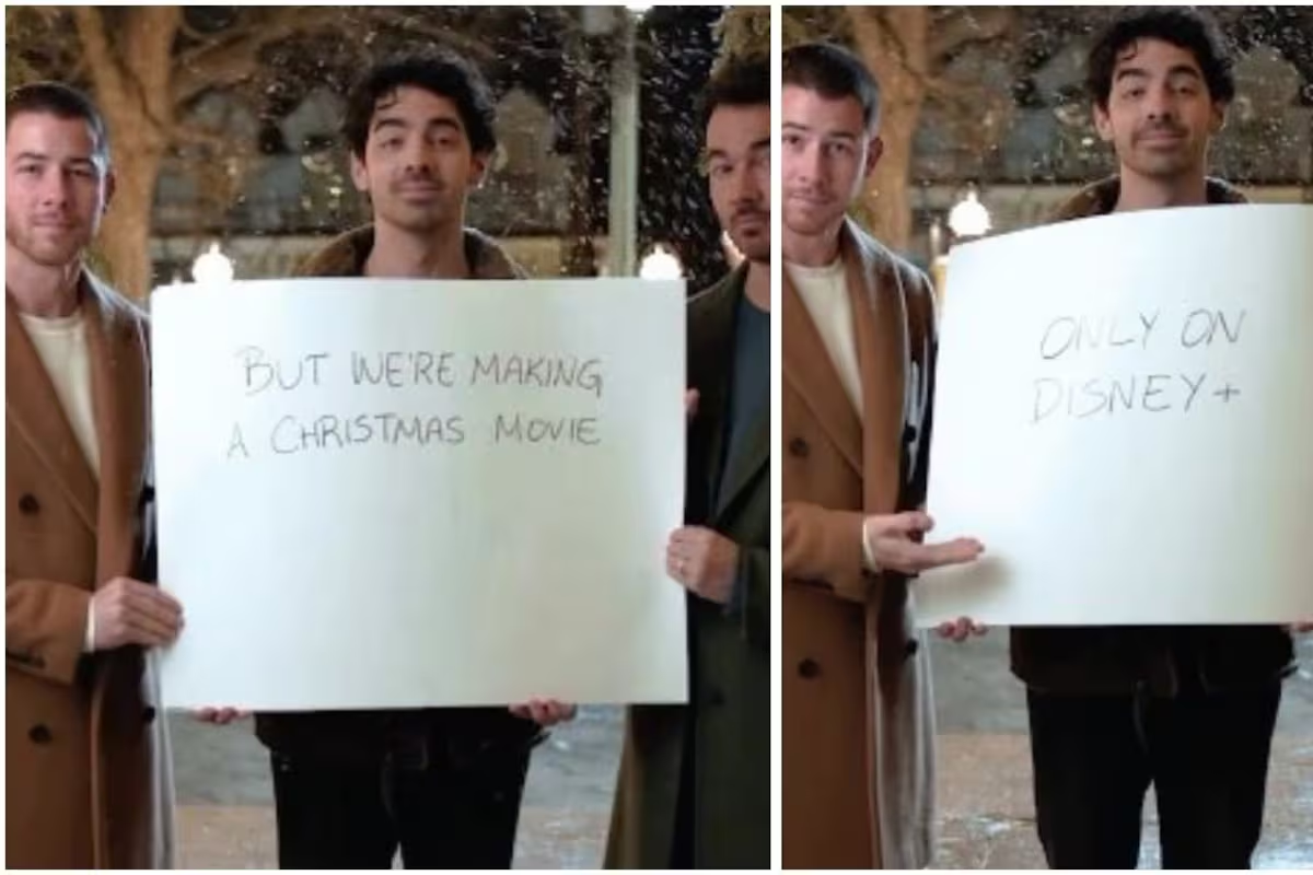 Los Jonas Brothers protagonizarán una película navideña para Disney+