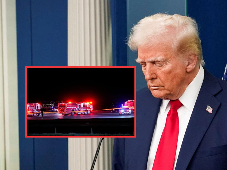 Trump culpa a Biden y Obama por accidente aéreo en Washington: “No puedes tener gente común haciendo ese trabajo”
