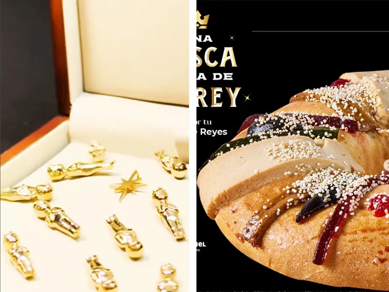 Esta Rosca de Reyes te da un tesoro: Muñequitos de oro puro y un iPhone 16 Pro Max