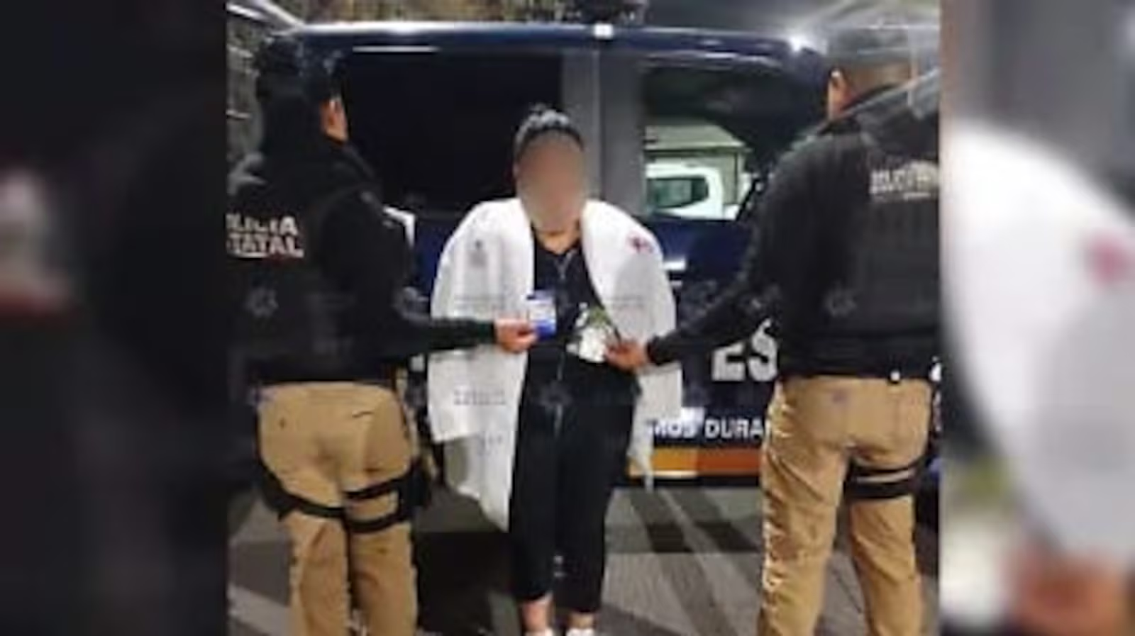 Detienen en Durango a mujer que se hacía pasar por médico; drogaba a las personas con Clonazepam para robarles