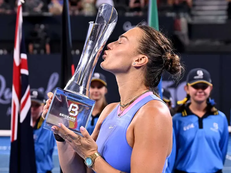 Aryna Sabalenka conquista en Brisbane su primer título del año
