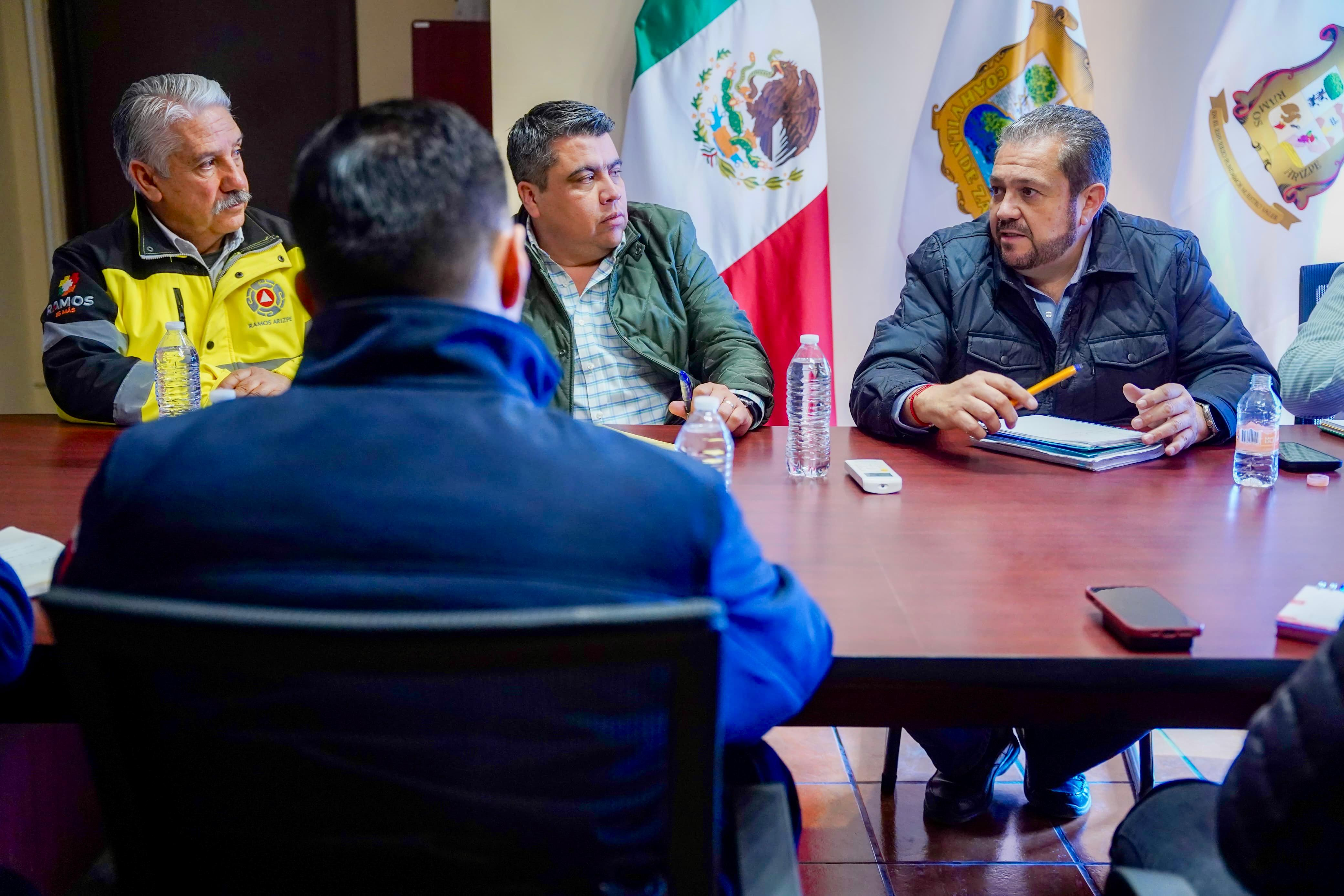 Listo en Ramos Arizpe operativo invierno 2025 por frente frío