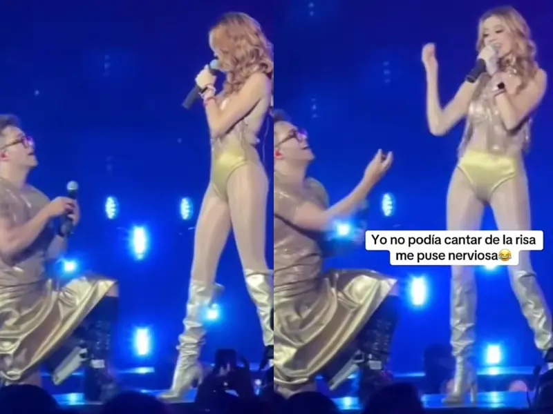 Yurem propone matrimonio durante un concierto y lo rechazan