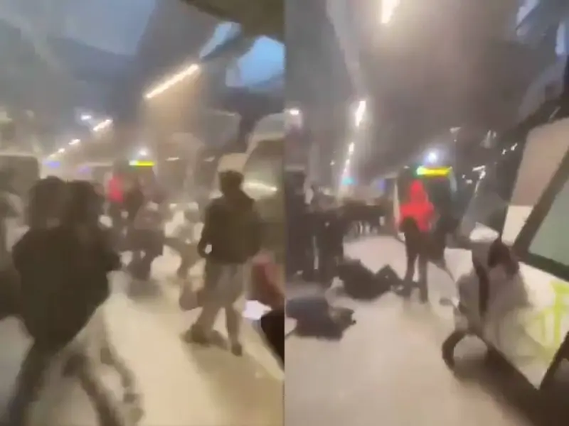 Chocan dos trenes de metro en Francia; hay decenas de heridos