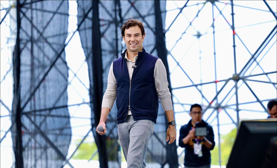Checo Pérez en la feria de León; esto cobró el piloto mexicano