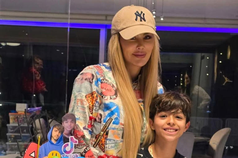 Ninel Conde presume reencuentro con su hijo
