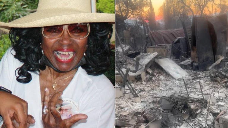Muere Dalyce Curry, actriz de Hollywood; quedó atrapada en su casa en los incendios en California