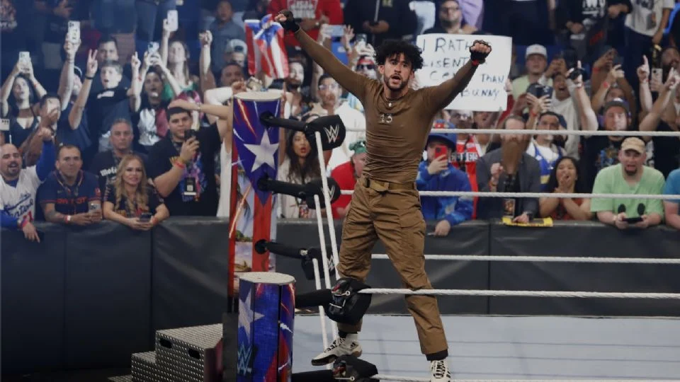 Bad Bunny da otra sorpresa a México: Las peleas de Backlash 2025, de la WWE, serán en México
