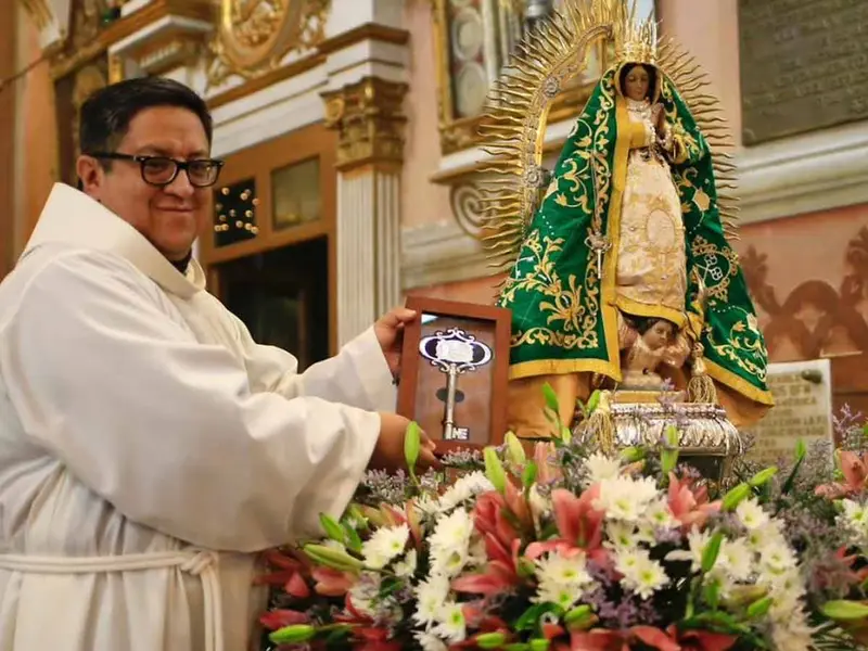 Entregan llaves de la ciudad a imagen de la Virgen de Guadalupe en Zacatecas