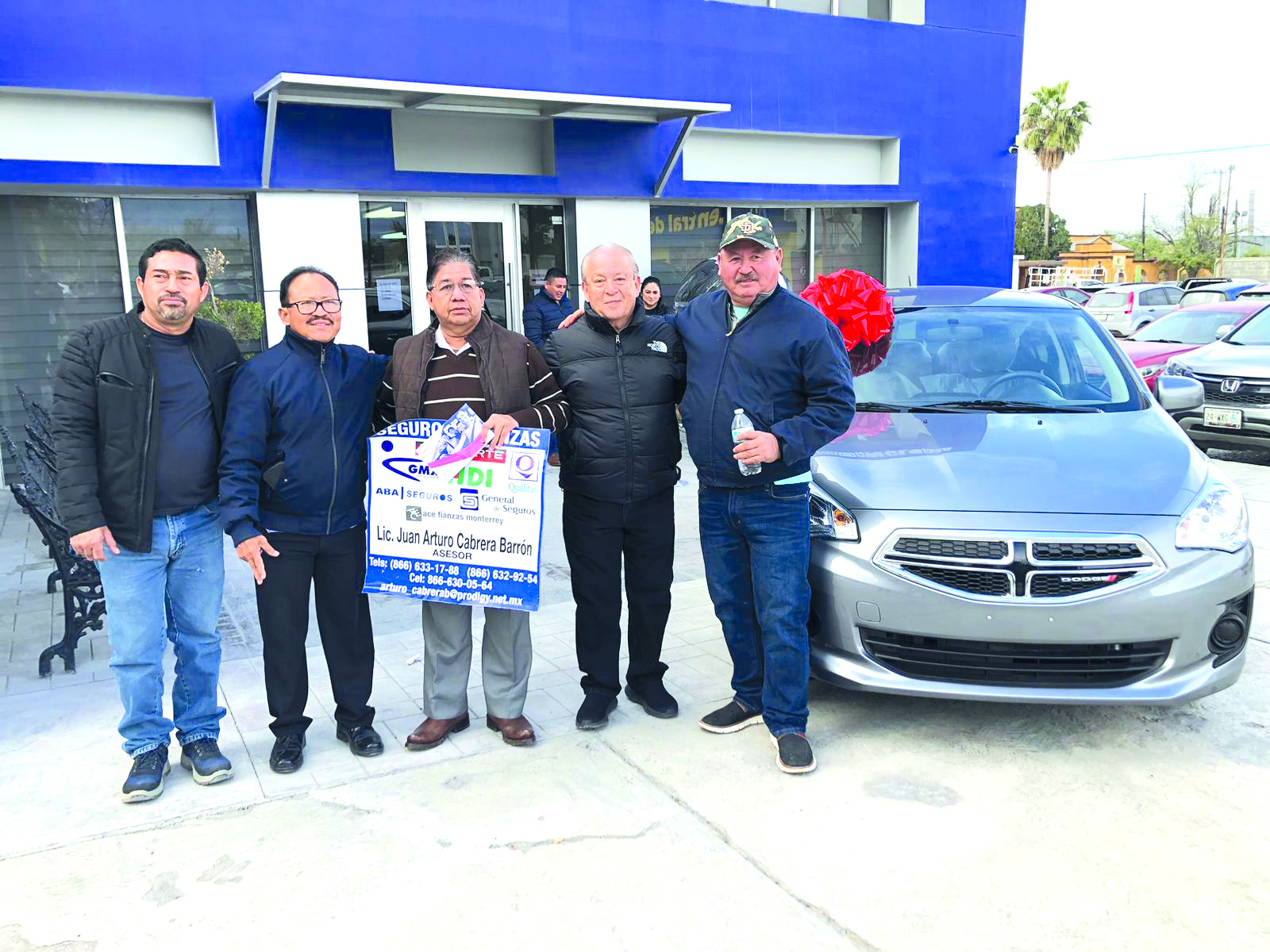 Con la suerte de su lado: gana flamante automóvil