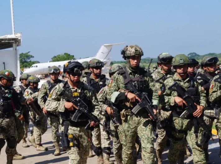 Defensa envía 300 soldados a Tabasco para labores de seguridad