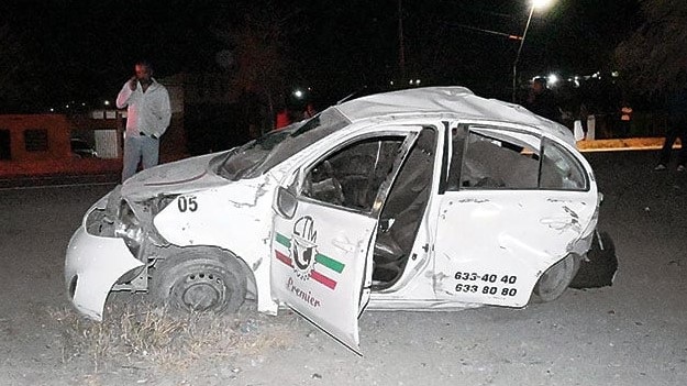 Va taxista a la cárcel por manejar y chocar ebrio