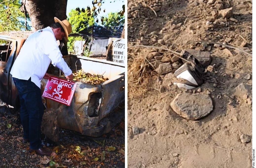 Estalla mina a jornalero en Michoacán