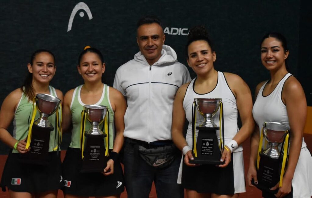 Coahuilenses brillan en el Internacional de Frontenis