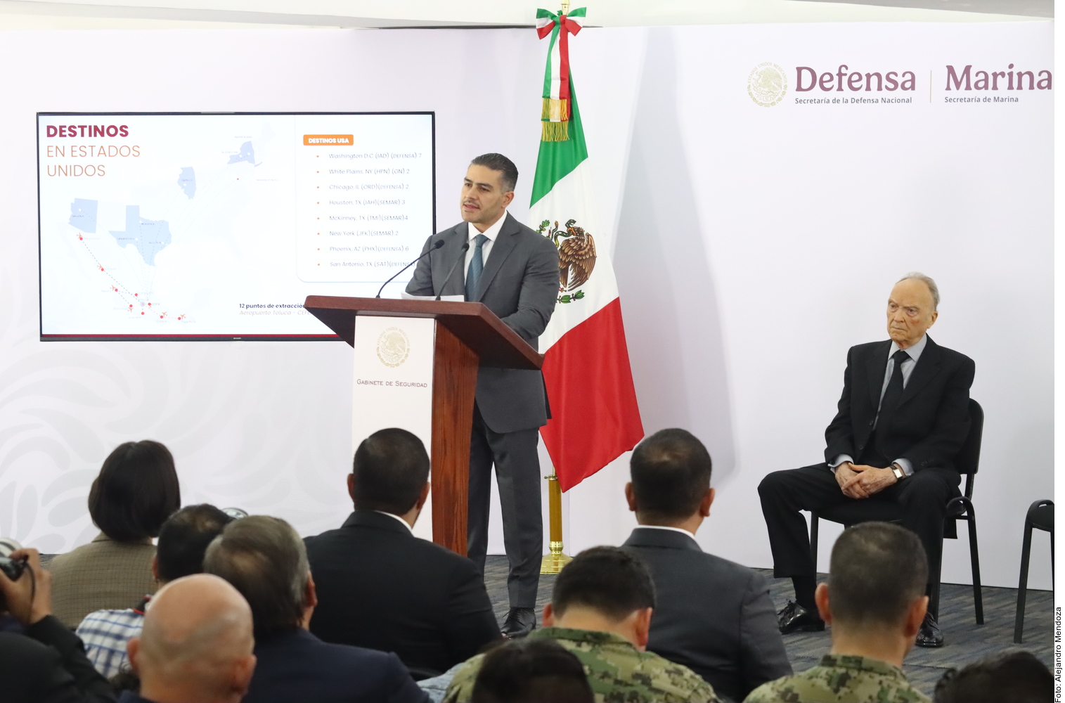 Harfuch acusa que entrega de criminales a Estados Unidos fue porque algunos tenían acuerdos con jueces para favorecerlos