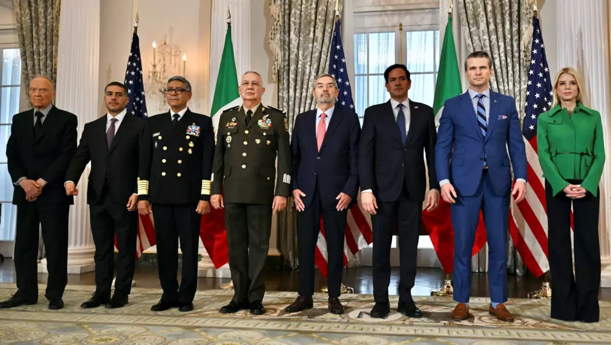 Harfuch visita EU en medio de negociaciones con Trump