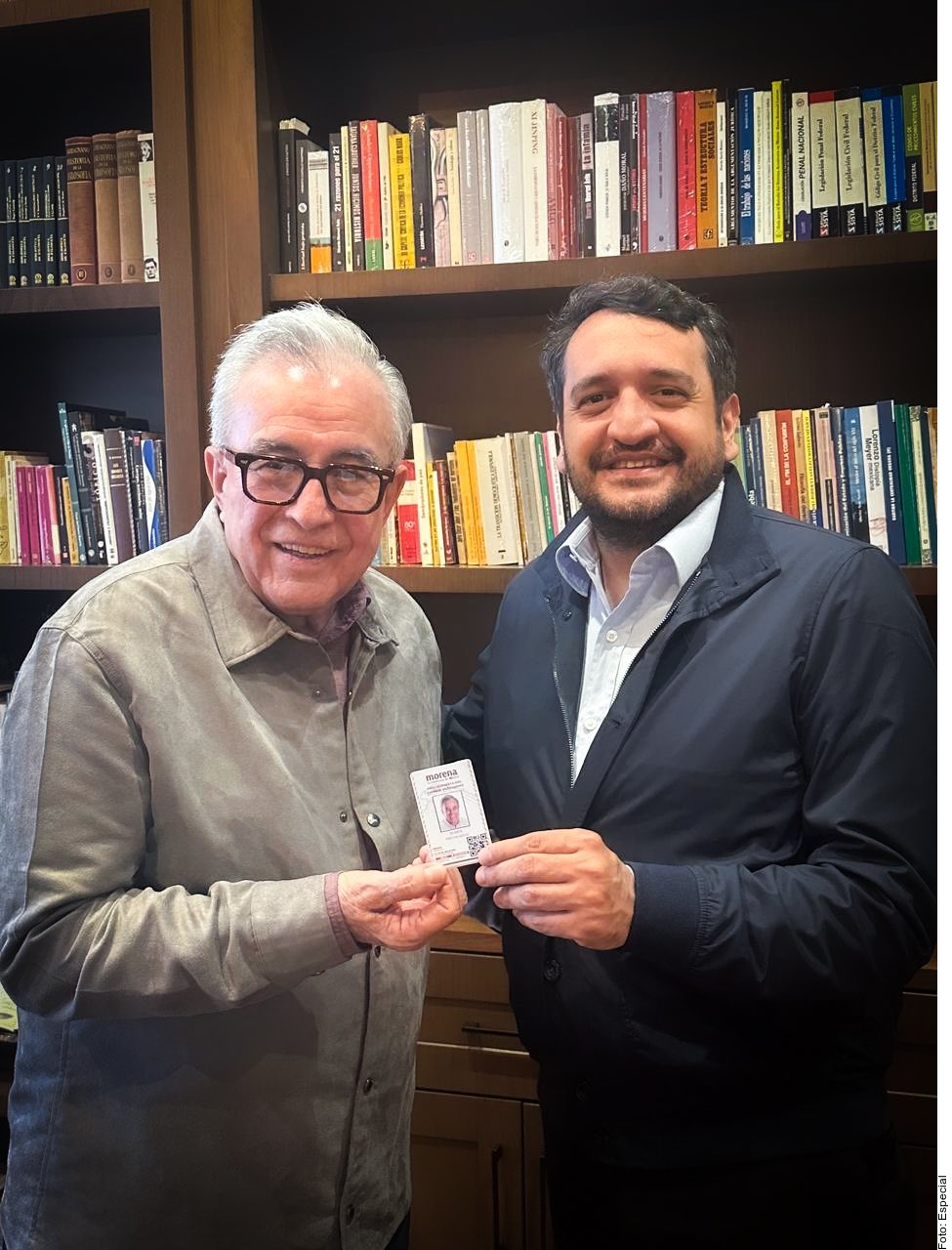 Se reúne Rocha con Andy López; se afilia a Morena