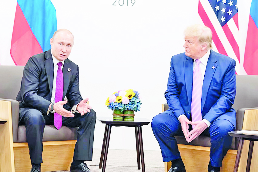 Asegura Trump reunión con Putin podría ser ‘muy pronto’