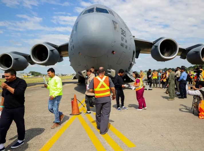 Viajan a Venezuela dos vuelos con migrantes deportados por Estados Unidos