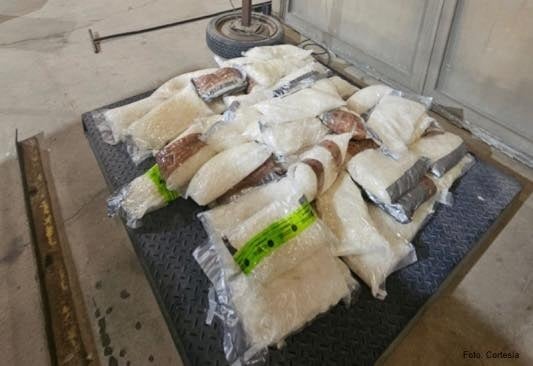 Incautan droga con valor de 1.2 mdd