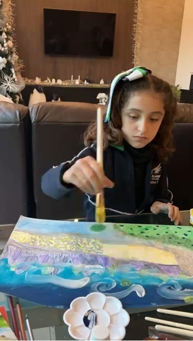 Pilly Carolina va al concurso Van Gogh