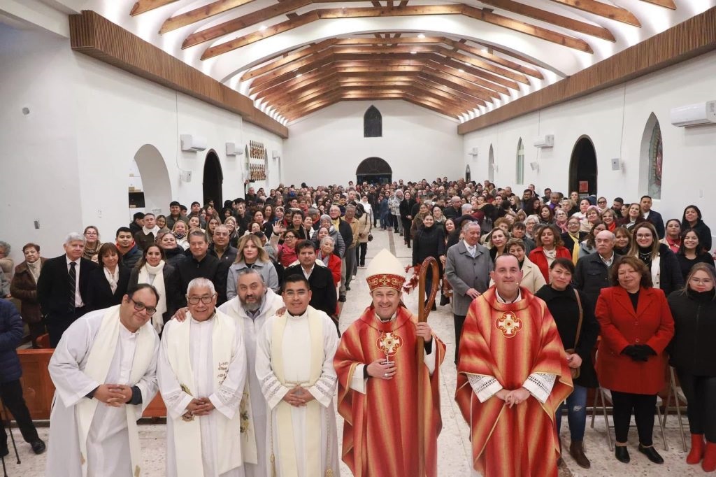Celebran 100 años de la Parroquia Sagrado Corazón