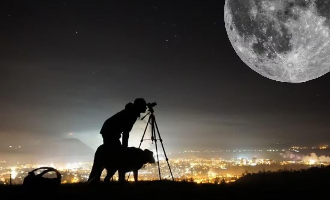 Este es el calendario lunar de la semana en México; conoce cuándo habrá media luna en el cielo nocturno