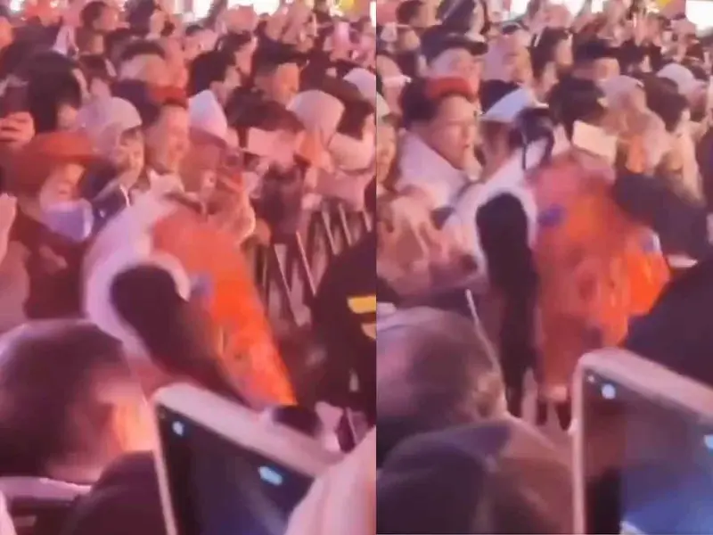 ¿Rebelión de las máquinas? Robot chino pierde el control y ataca a asistentes a un festival