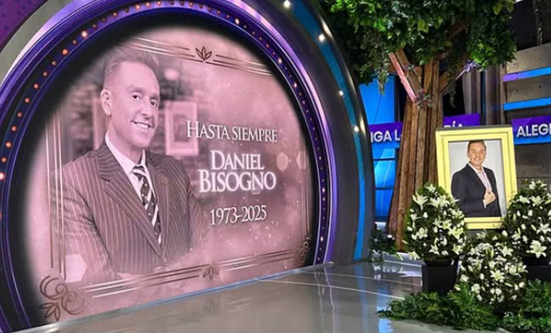 Daniel Bisogno recibe despedida en TV Azteca entre flores, lágrimas y recuerdos