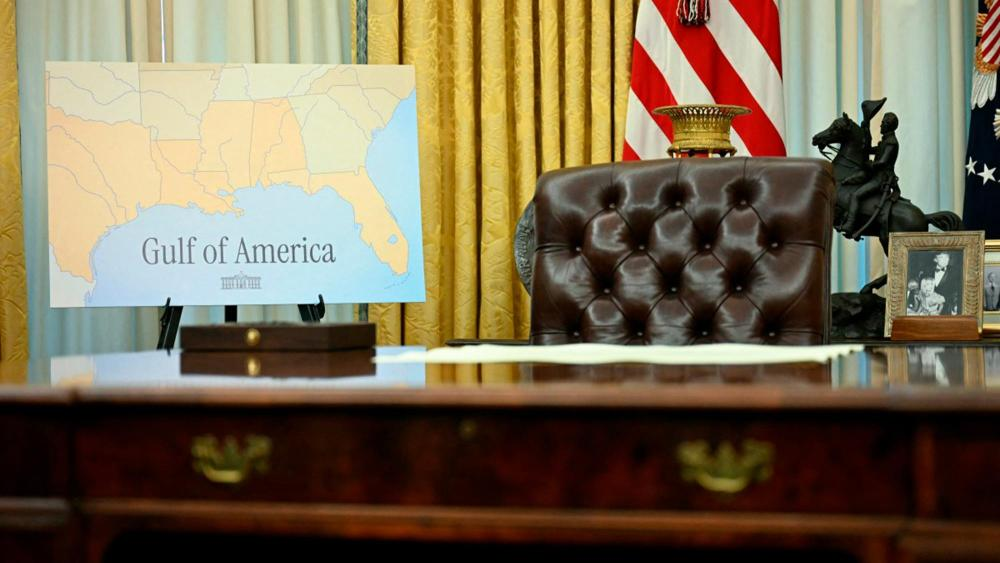 La Associated Press demanda a tres funcionarios de Trump por orden sobre el «Golfo de América»