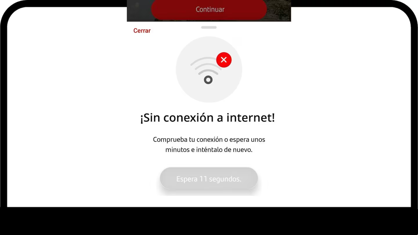 ¿No hay sistema en México? Usuarios reportan fallas en la app de Santander