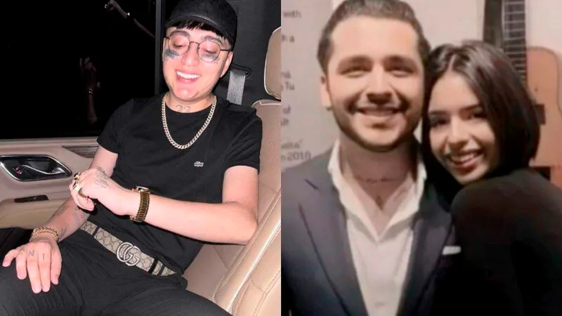 Dani Flow se burla de Christian Nodal y Ángela Aguilar con una camiseta