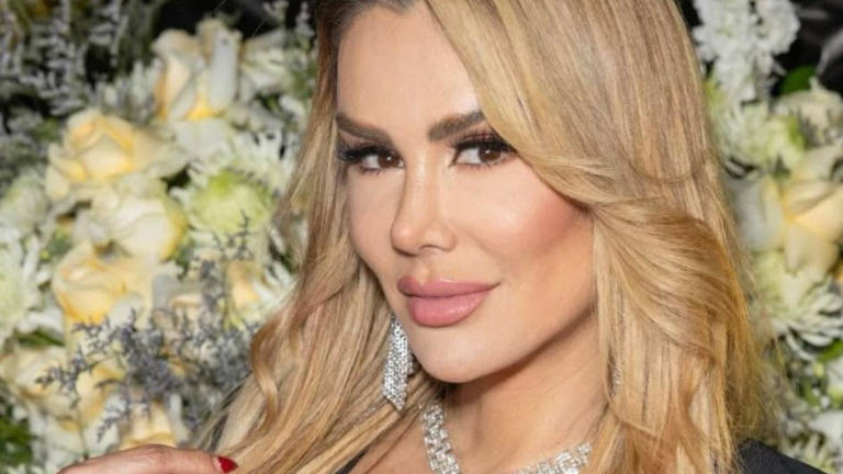 Ninel Conde sorprende al lucir un vestido de quinceañera a sus 48 años