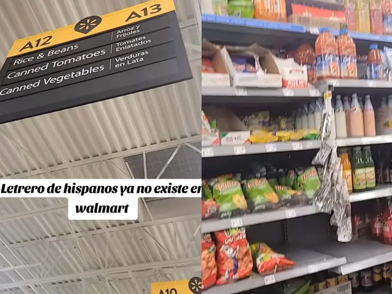 VIDEO: Walmart retira letreros de ‘comida hispana’ tras polémica en Estados Unidos