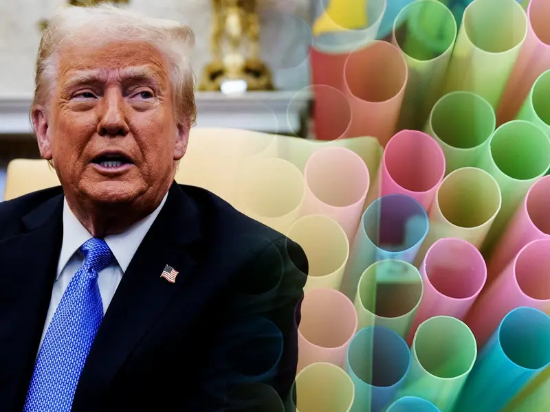Trump firmará decreto contra los popotes de papel y promete «volver al plástico»