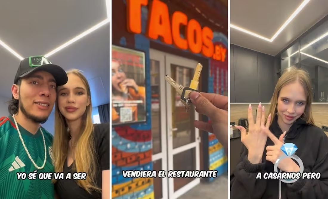 Mexicano se casa con rusa para salvar puesto de tacos; esta es la razón que se viralizó en TikTok