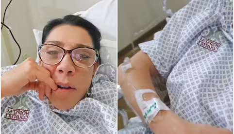 Cynthia Klitbo es hospitalizada de emergencia
