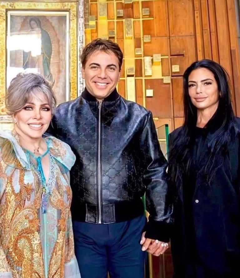 Verónica Castro y el regalo de bodas a su hijo Cristian y Mariela Sánchez
