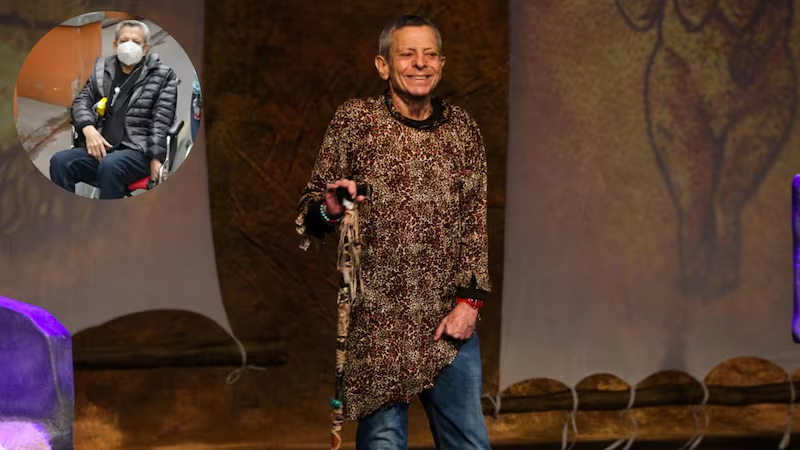 César Bono ya no puede mover su mano: «Se fue antes que yo, mis dolores son muchos»