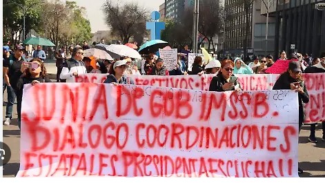 Fracasa IMSS Bienestar escalan manifestaciones