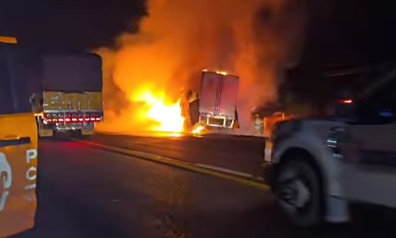 Fallece trailero en accidente carretero