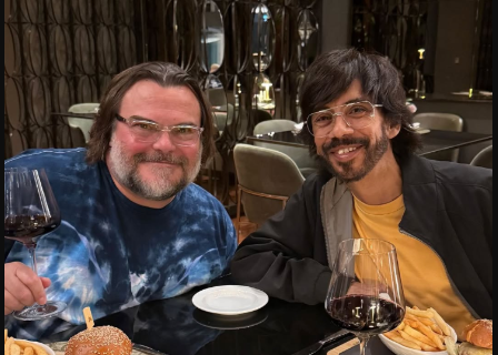 Jack Black y Héctor Jiménez, actores de Nacho Libre, hacen reencuentro