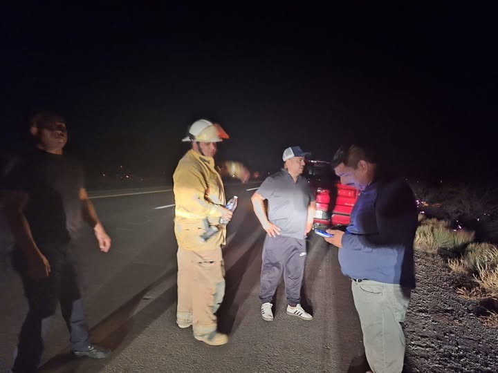 Moviliza autoridades incendio en ‘El Peñon’